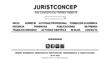 Tablet Screenshot of juristconcep.com